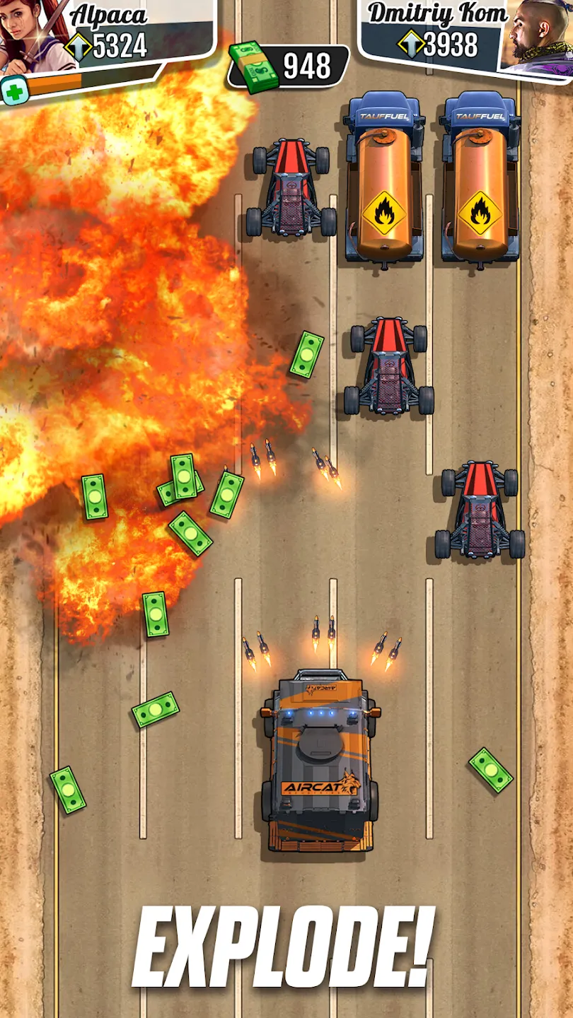 Fastlane: Дорога Мести v1.52.0.0 APK Мод (Много денег) Screenshot 4