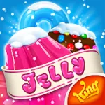 Взломанный Candy Crush Jelly Saga [мод: много жизней] на Андроид