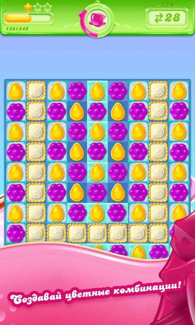 Candy Crush Jelly Saga [мод: много жизней] Screenshot 2