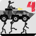 Скачать полную версию Stickman Destruction 4 Annihilation [мод: много денег] на Андроид