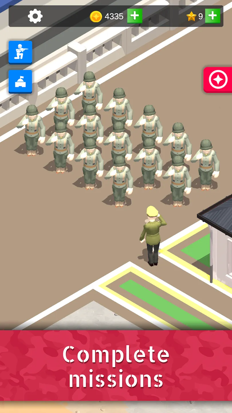 Idle Army Base v3.6.1 APK Мод (Много денег) Screenshot 5