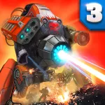 Скачать мод Defense Legend 3: Future War [мод: бесплатные покупки] на Андроид