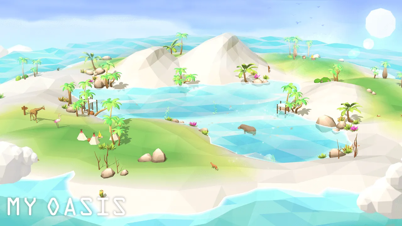 My Oasis: Relaxing, Satisfying [мод: много денег] Screenshot 1