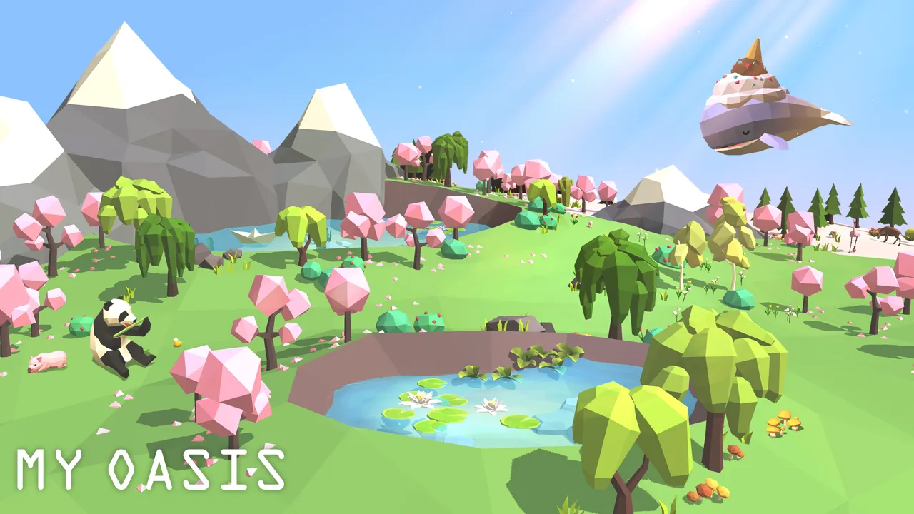 My Oasis: Relaxing, Satisfying [мод: много денег] Screenshot 2