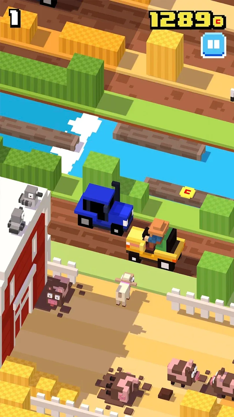 Crossy Road v7.11.1 APK Мод (Меню, Много денег и очков) Screenshot 3