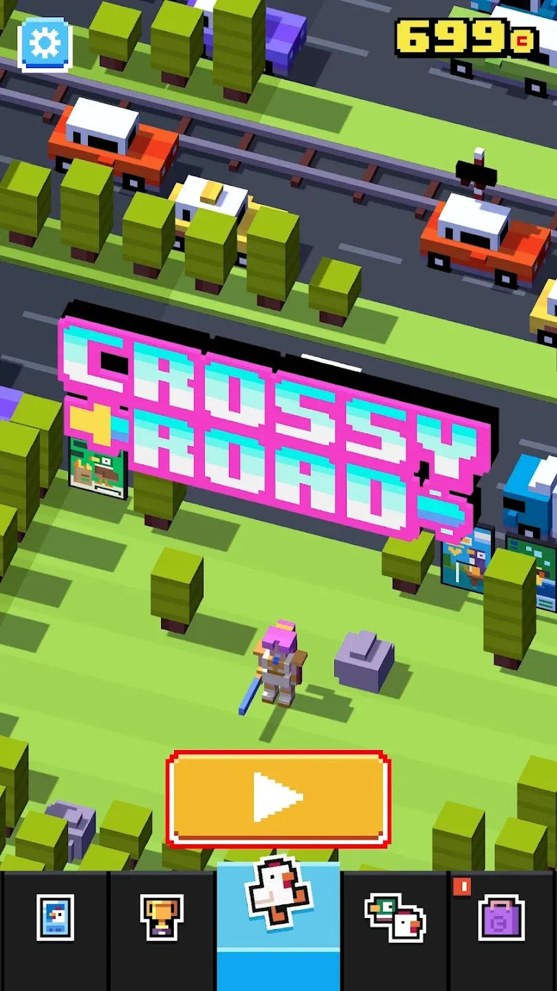Crossy Road v7.11.1 APK Мод (Меню, Много денег и очков) Screenshot 4