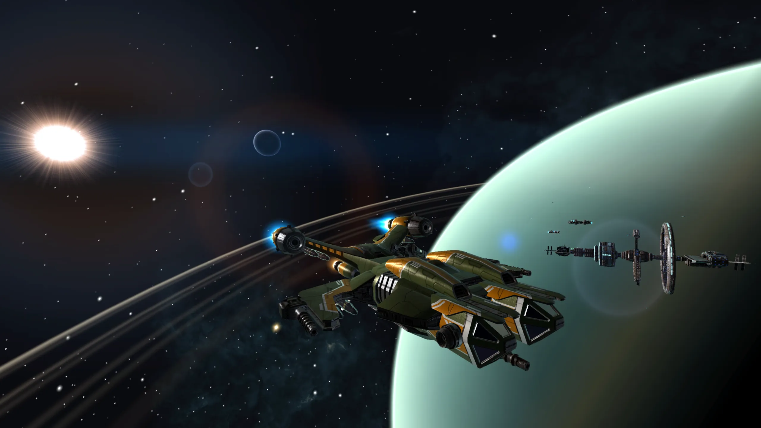 Space Commander: War and Trade v1.7 APK Мод (Много навыков) Screenshot 5