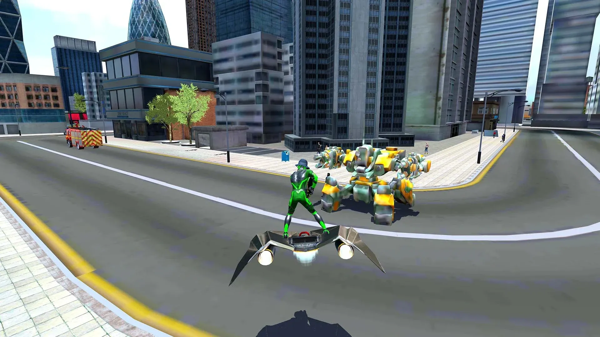 Rope Frog Ninja Hero Car Vegas v3.1.7 APK Мод (Много денег) Screenshot 2