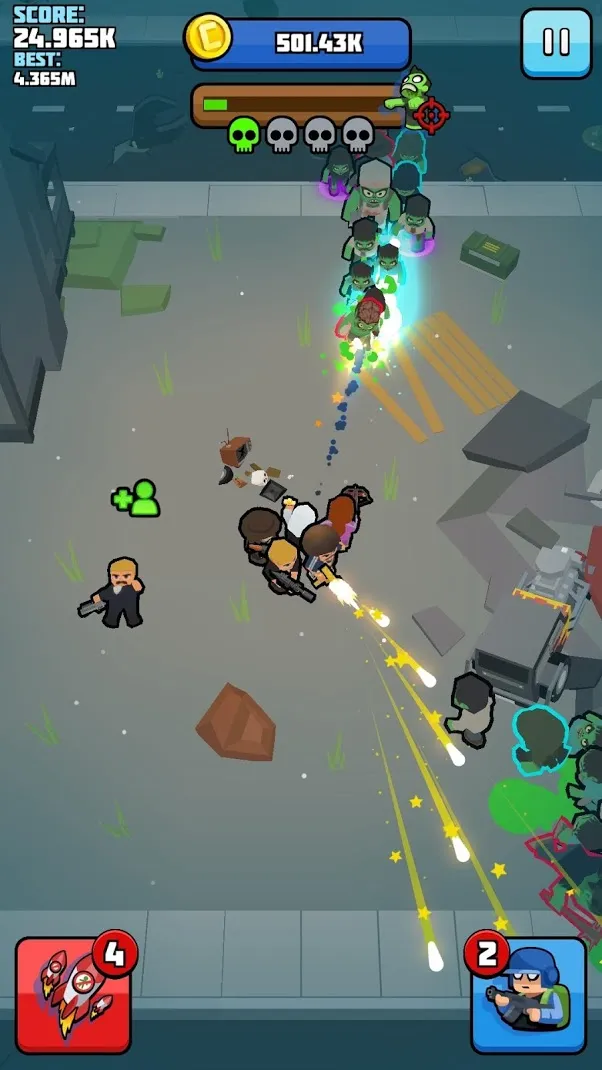 Zombie Haters [мод: меню] Screenshot 3