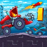 Скачать взлом Car Eats Car Машина Ест Машину [мод: много денег] на Андроид
