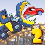 Скачать полную версию Car Eats Car 2 - Гонки Машин [мод: много денег] на Андроид