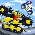Скачать полную версию Car Eats Car 3: Хищные Машины Мод (Много денег) на Андроид