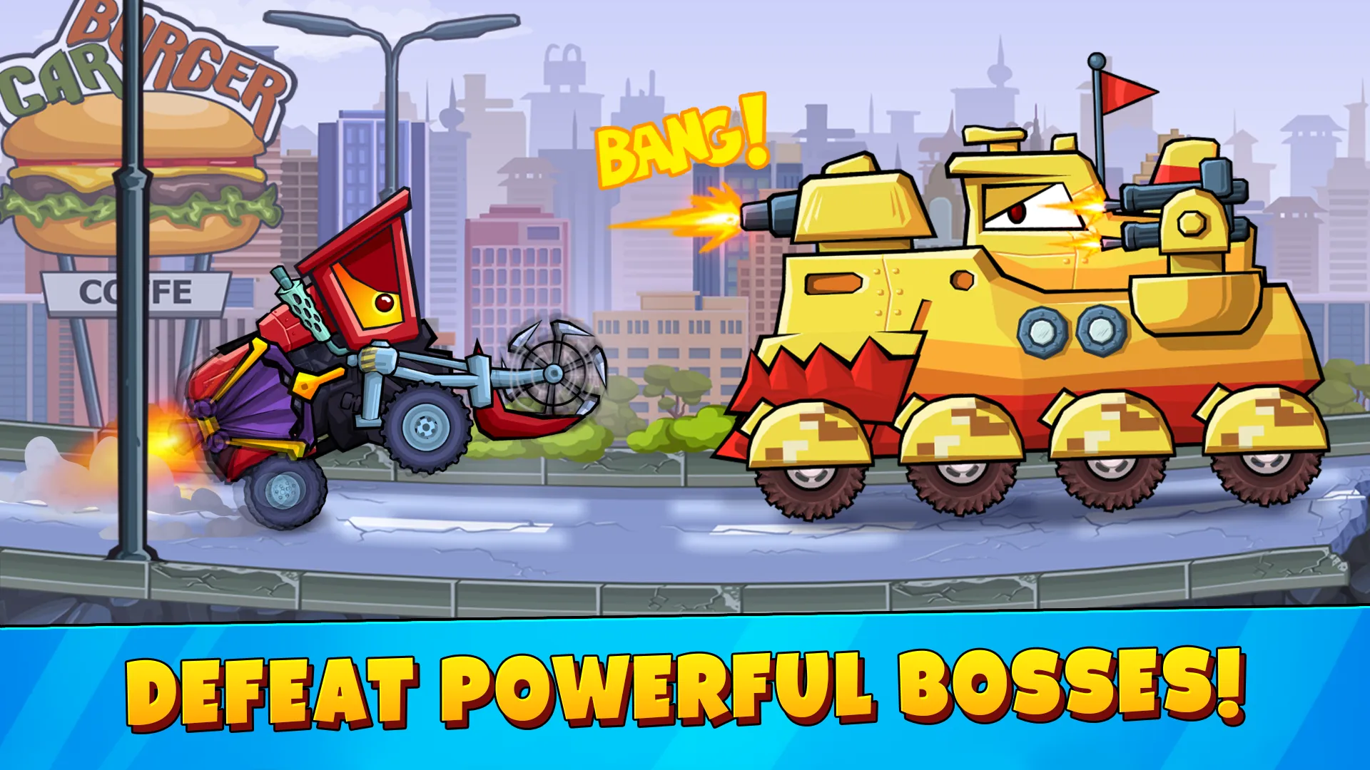 Car Eats Car 3: Хищные Машины v4.2.0 APK Мод (Много денег) Screenshot 1