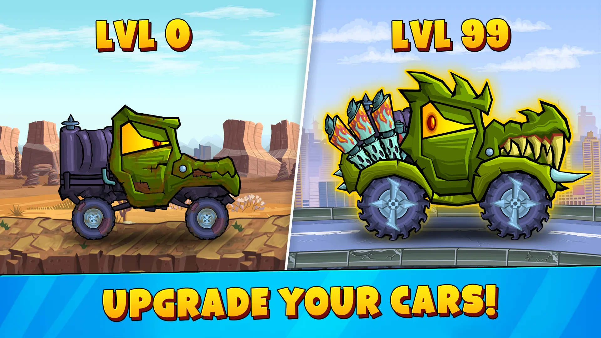 Car Eats Car 3: Хищные Машины v4.2.0 APK Мод (Много денег) Screenshot 4