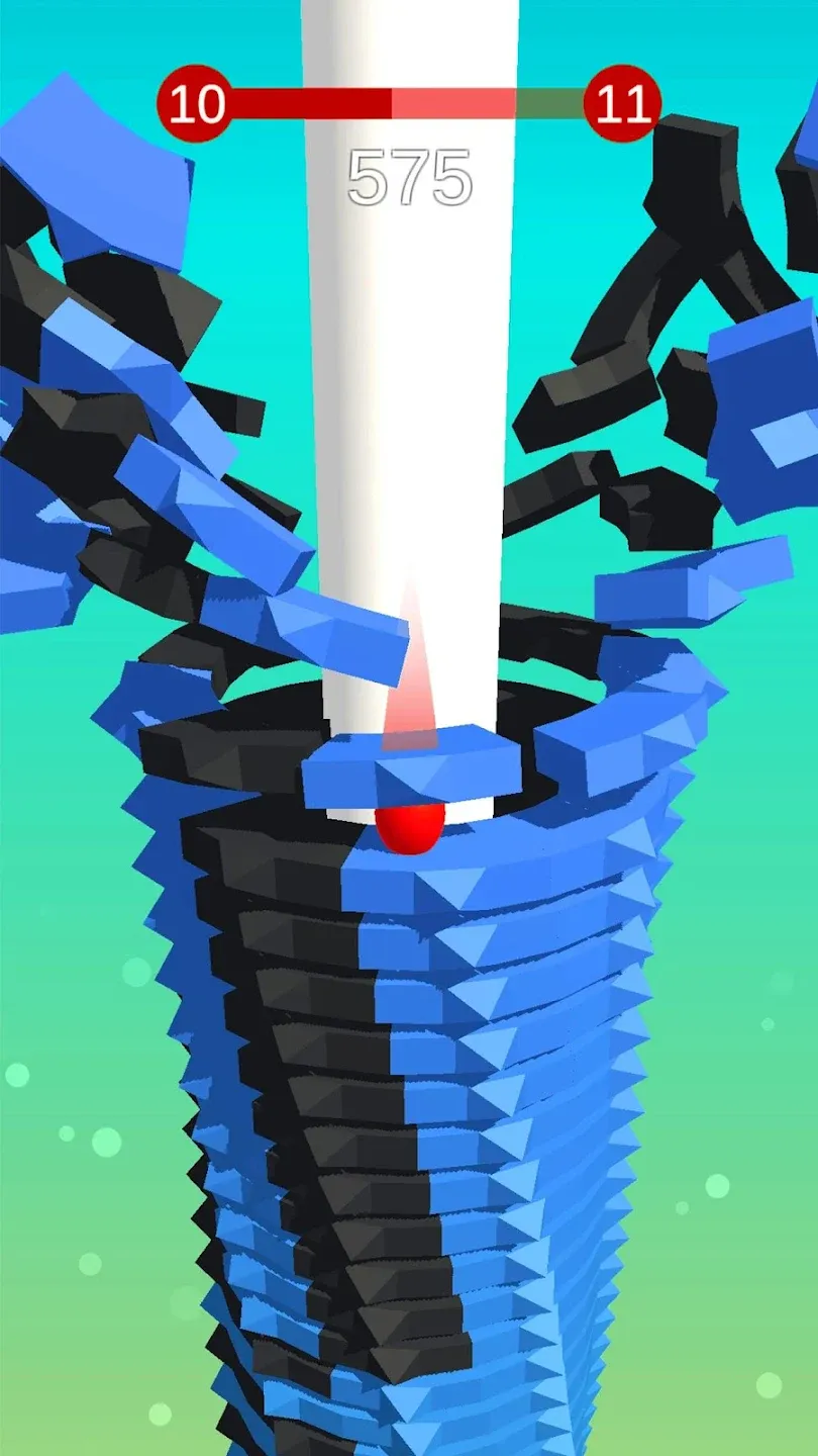 Stack Ball - сломай платформы v1.2.28 APK Мод (Режим бога) Screenshot 1