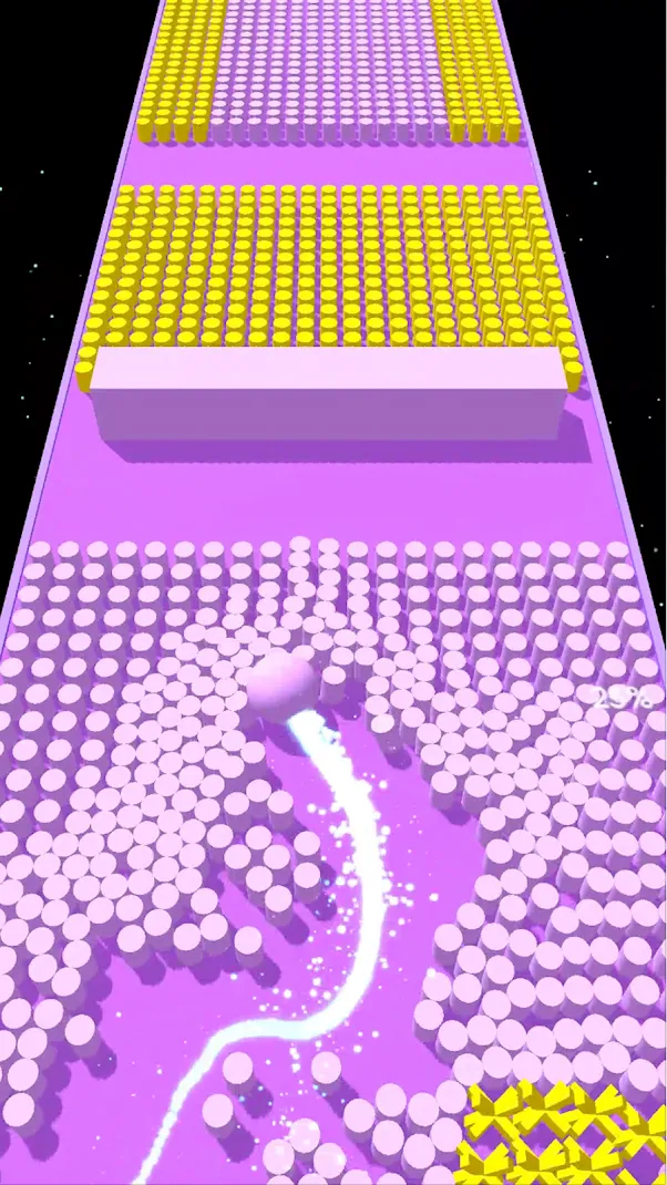 Color Bump 3D: ASMR ball game [мод: без рекламы] Screenshot 2