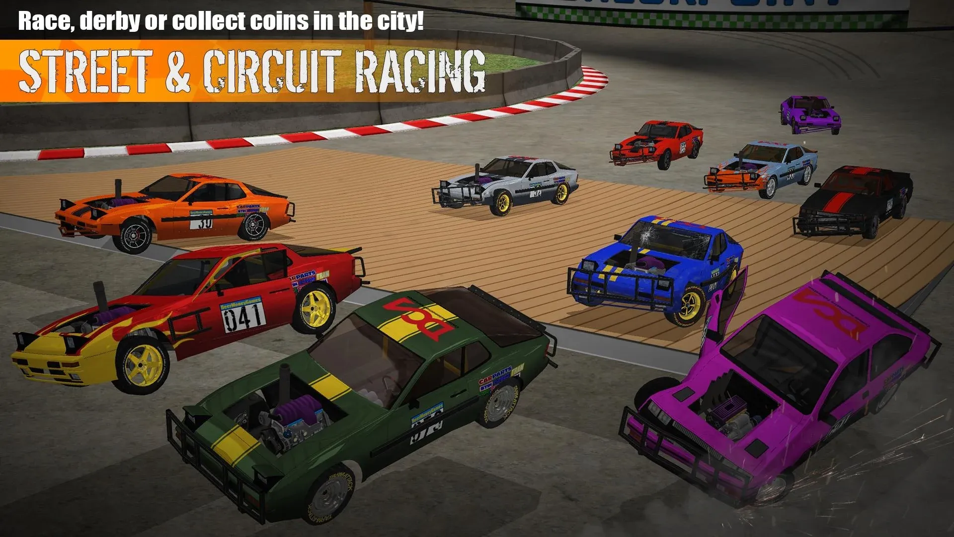Demolition Derby 3 v1.1.184 APK Мод (Много денег) Screenshot 3