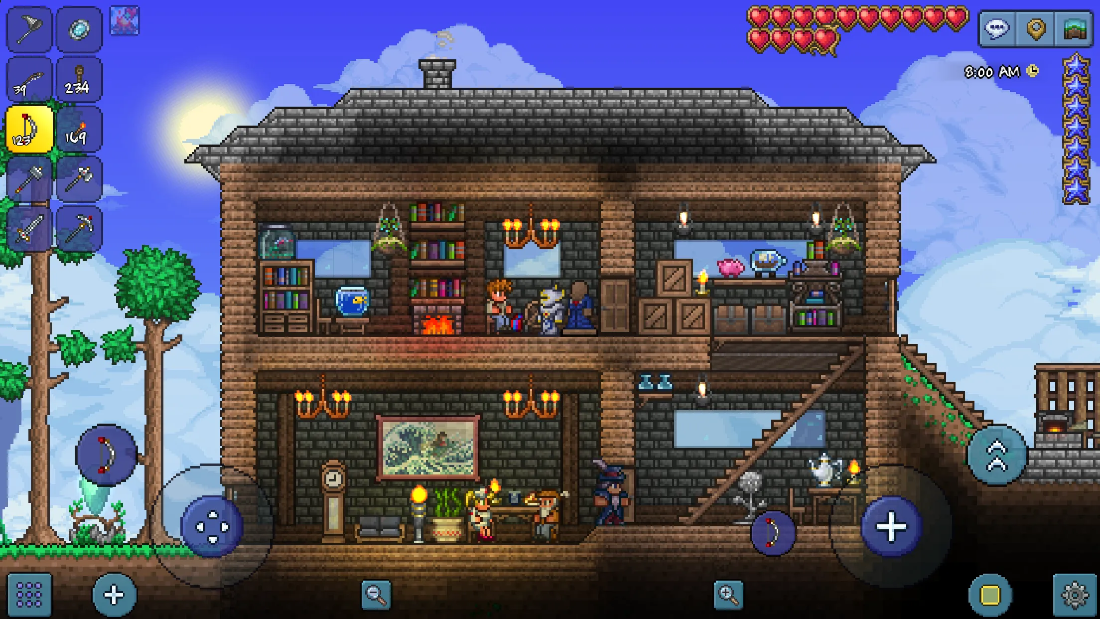 Terraria v1.4.5.6.4 APK Мод (Меню, Неограниченные предметы, Бессмертие) Screenshot 2