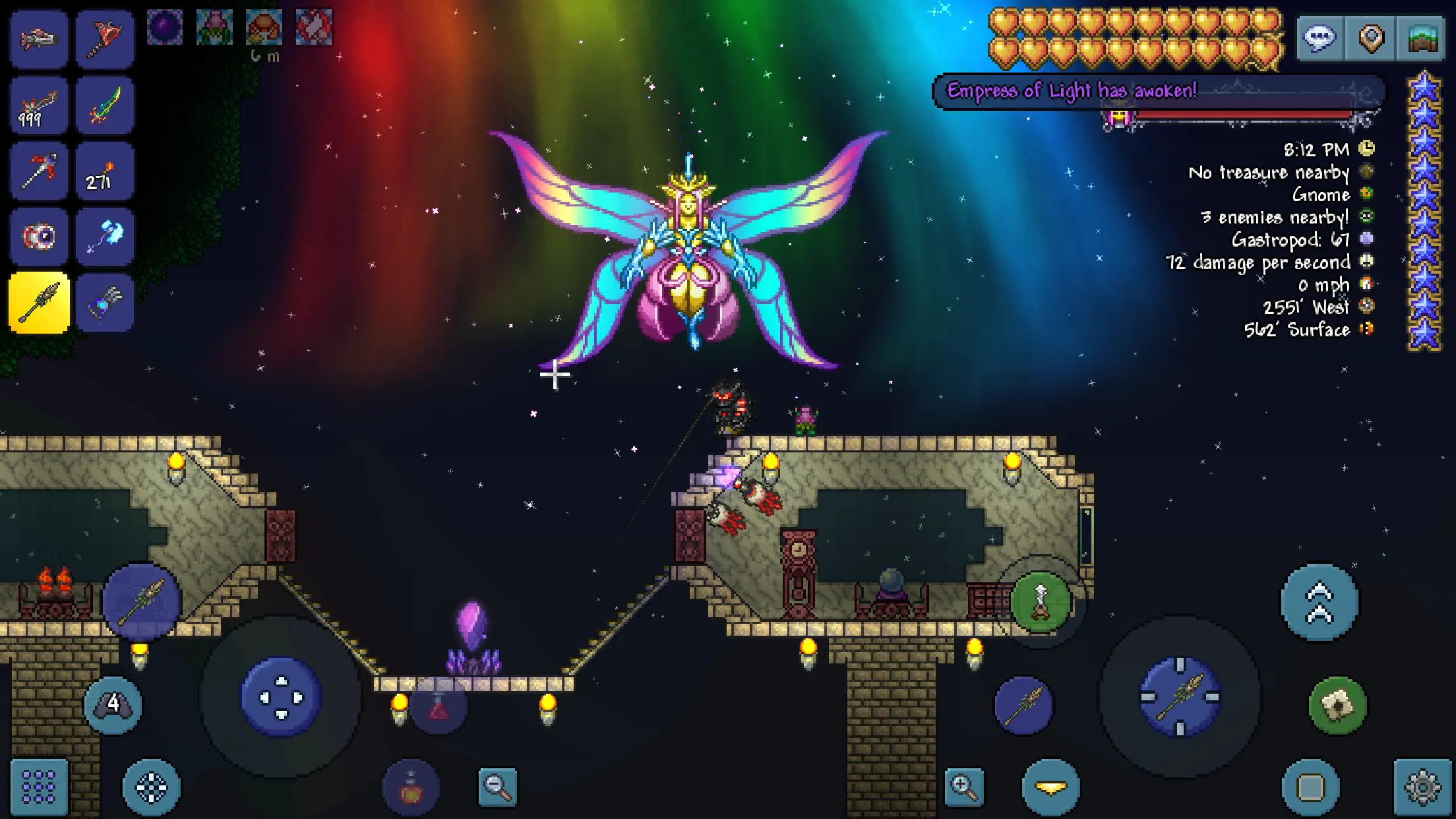 Terraria v1.4.5.6.4 APK Мод (Меню, Неограниченные предметы, Бессмертие) Screenshot 3