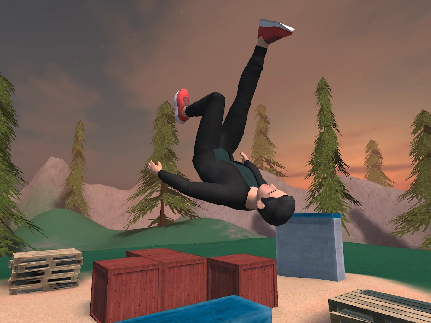 Parkour Flight 2 v1.81 APK Мод (Полная версия) Screenshot 2