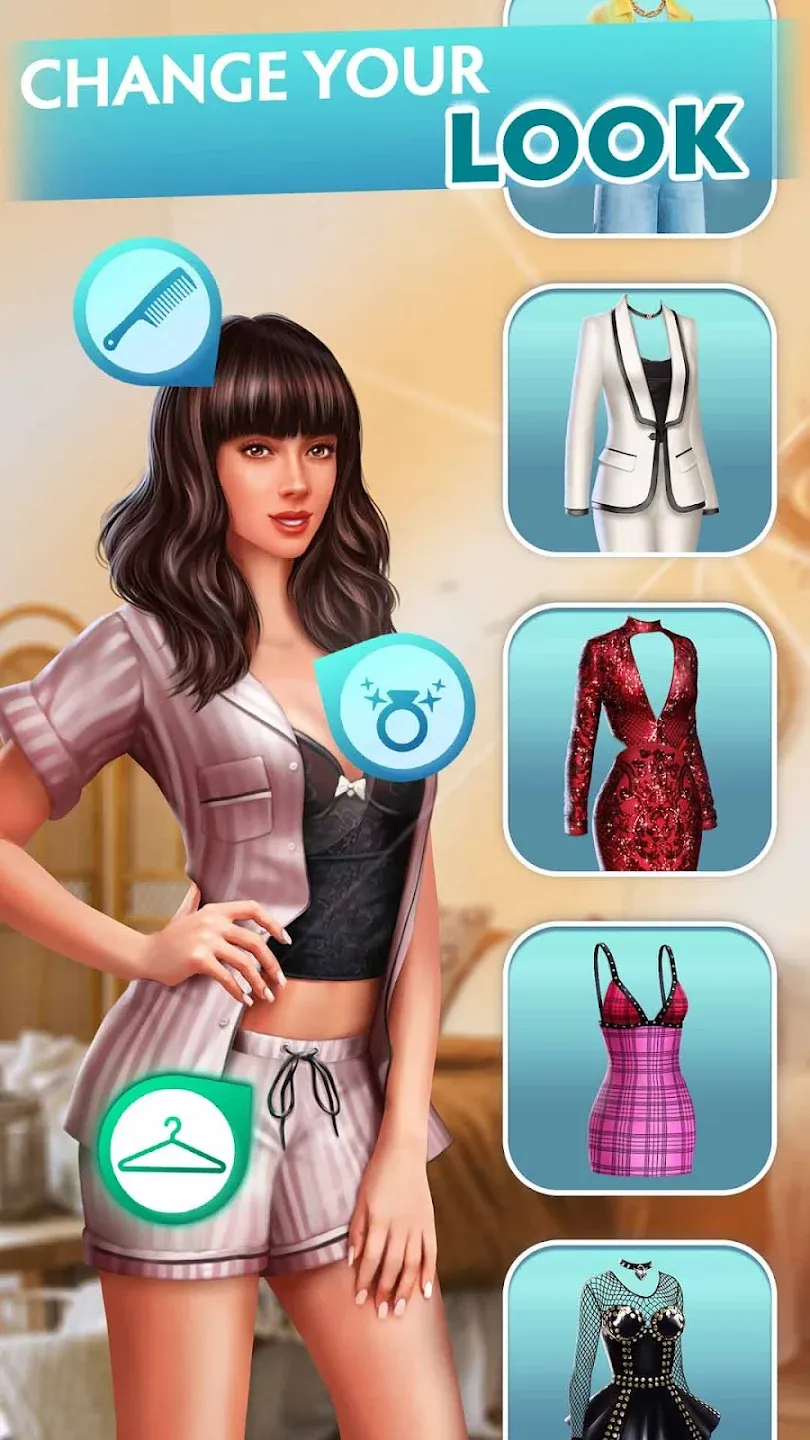 Love Sick: История любви, игры v1.118.0 APK Мод (Меню, Много денег) Screenshot 2