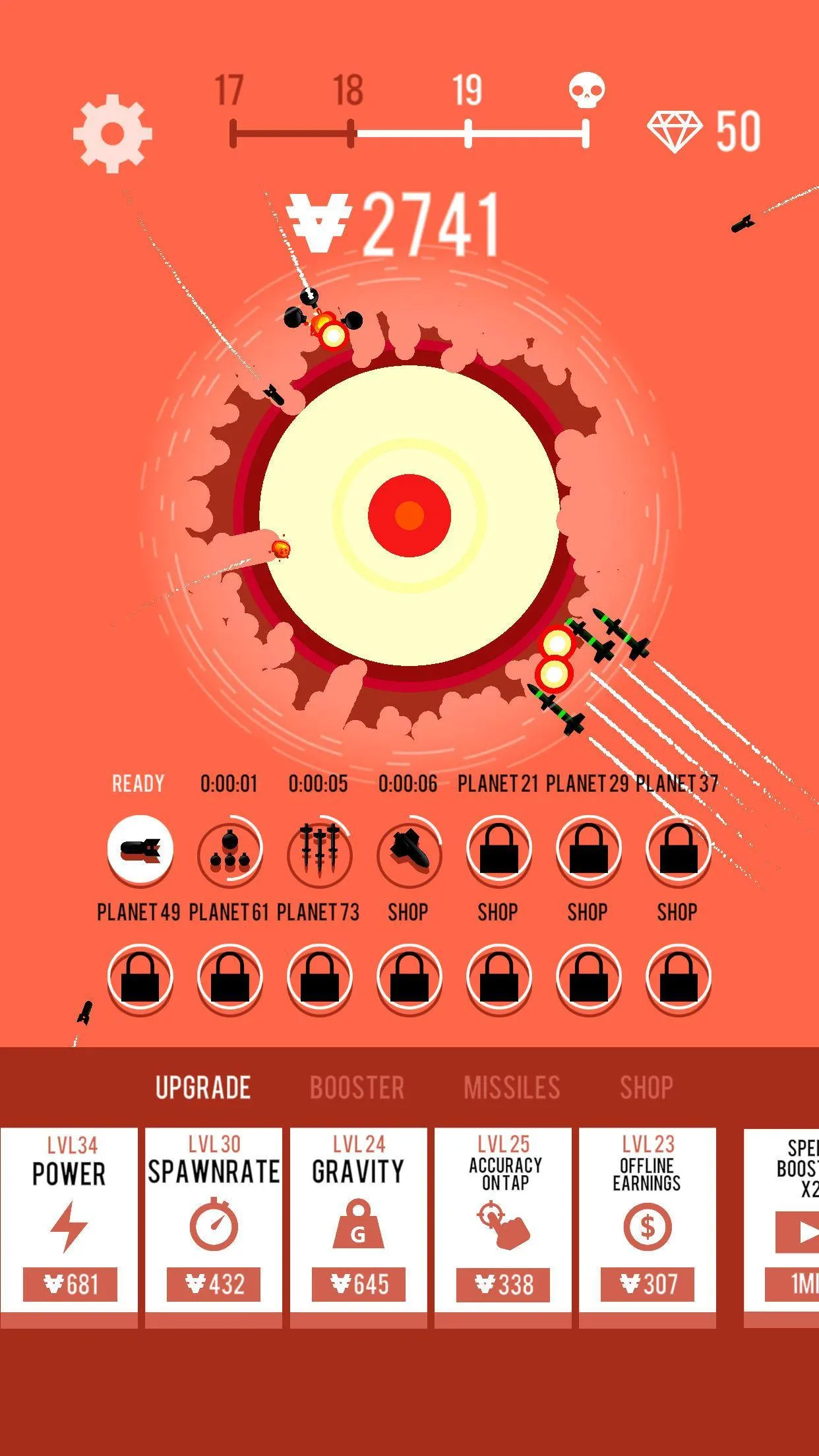 Planet Bomber! v8.3.23 APK Мод (Много денег) Screenshot 4