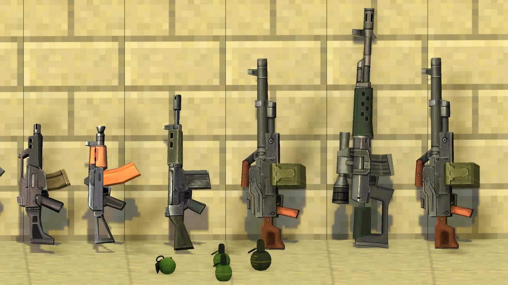 StrikeBox: Sandbox & Shooter [мод: мега мод] Screenshot 2