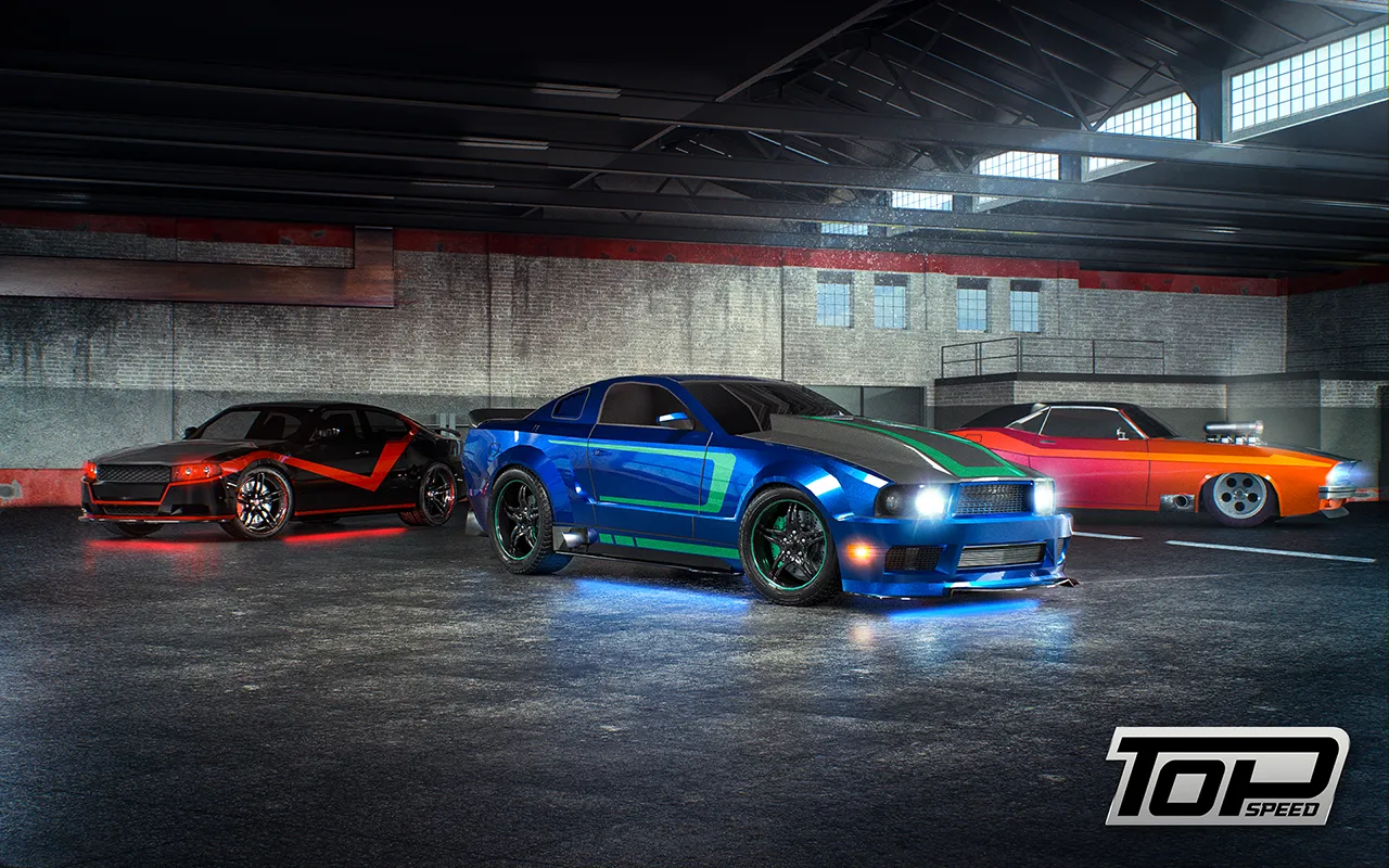 TopSpeed: Drag & Fast Racing [мод: много денег] Screenshot 1