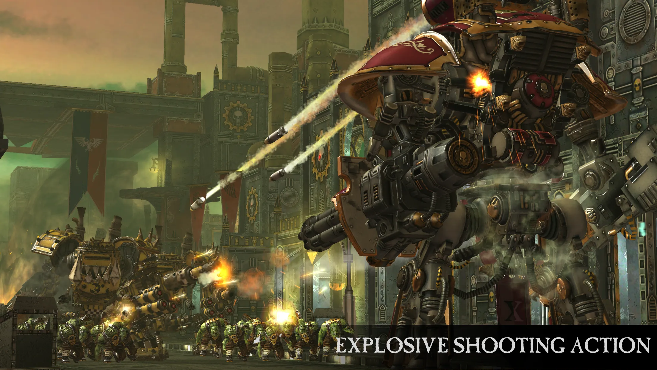 Warhammer 40,000: Freeblade v6.1.2 APK Мод (Меню, Урон, Режим бога, Много денег) Screenshot 2