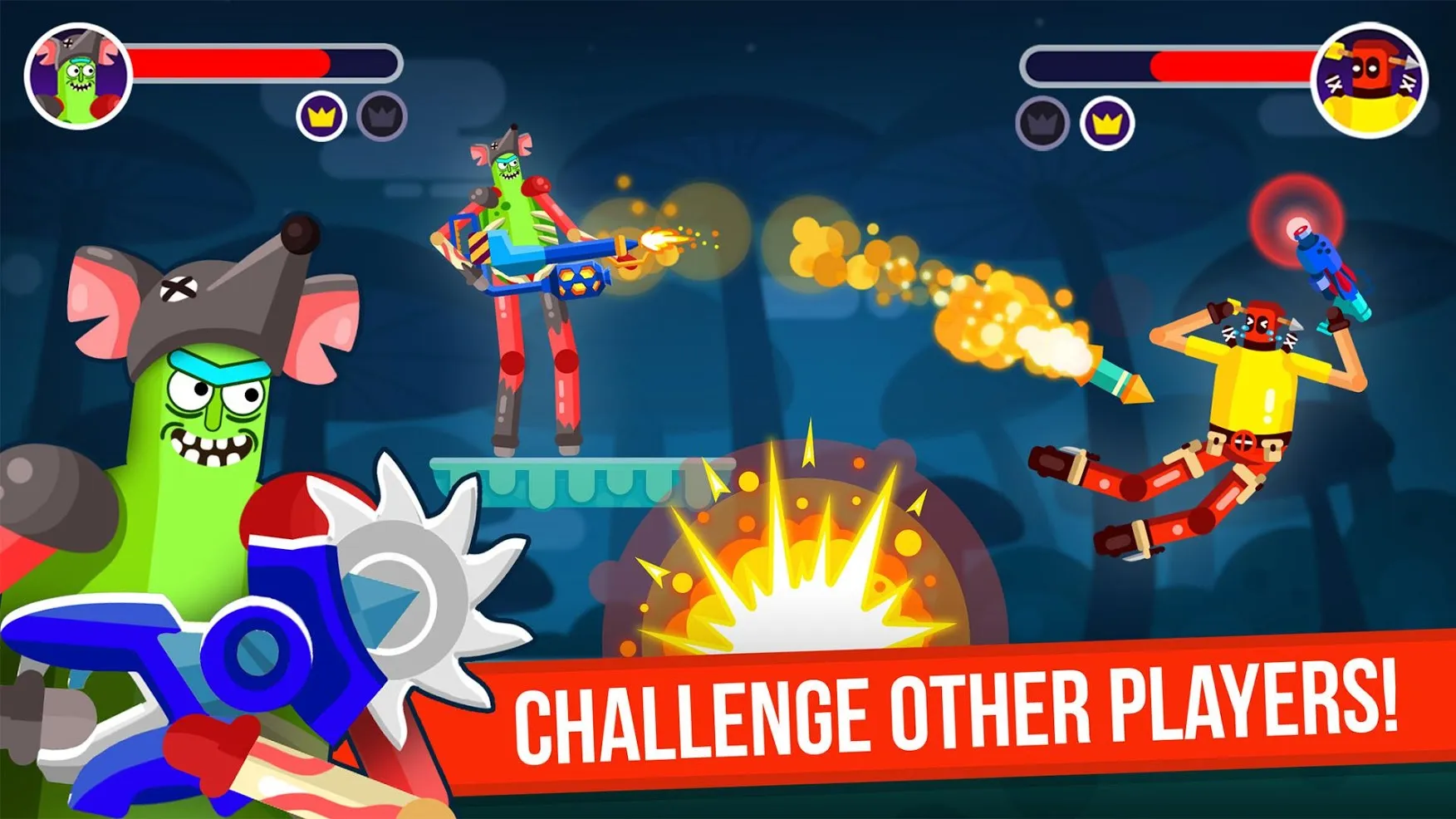 Ragdoll Rage: Heroes Arena [мод: много денег] Screenshot 2