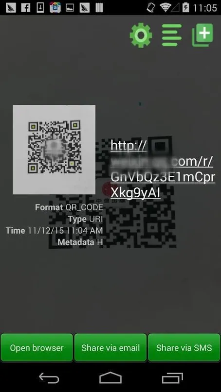QR сканер штрих-кода Screenshot 3