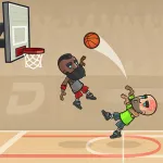 Скачать полную версию Баскетбол: Basketball Battle Мод (Меню, Много денег и Энергии) на Андроид