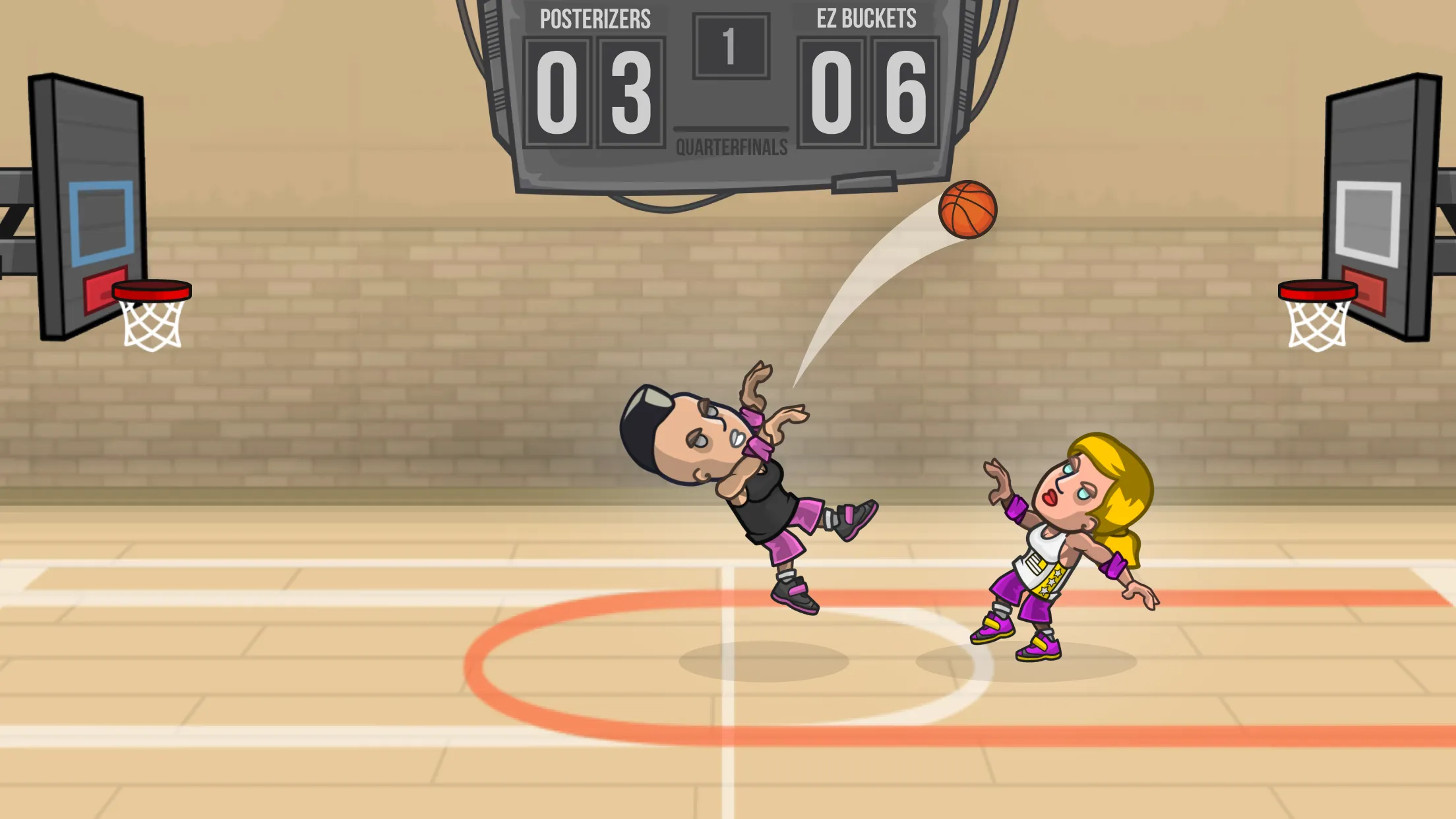Баскетбол: Basketball Battle v2.4.50 APK Мод (Меню, Много денег и Энергии) Screenshot 4
