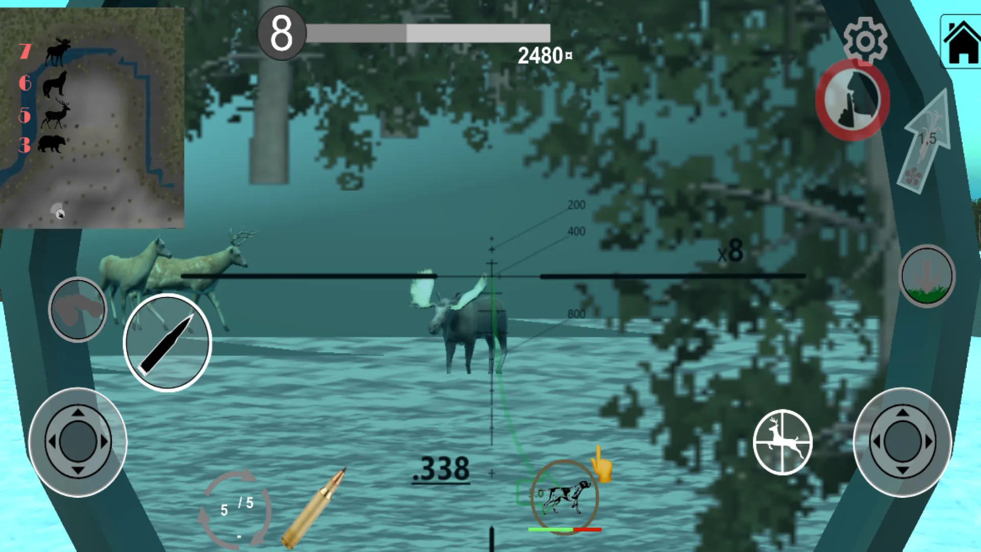 Симулятор охоты v7.78 APK Мод (Много денег) Screenshot 4