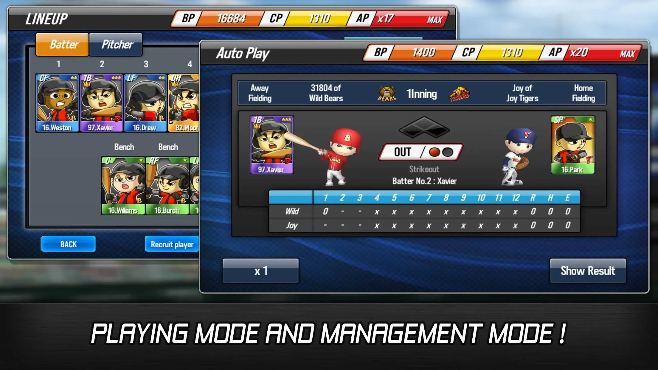 Baseball Star v1.7.9 APK Мод (Много денег) Screenshot 2