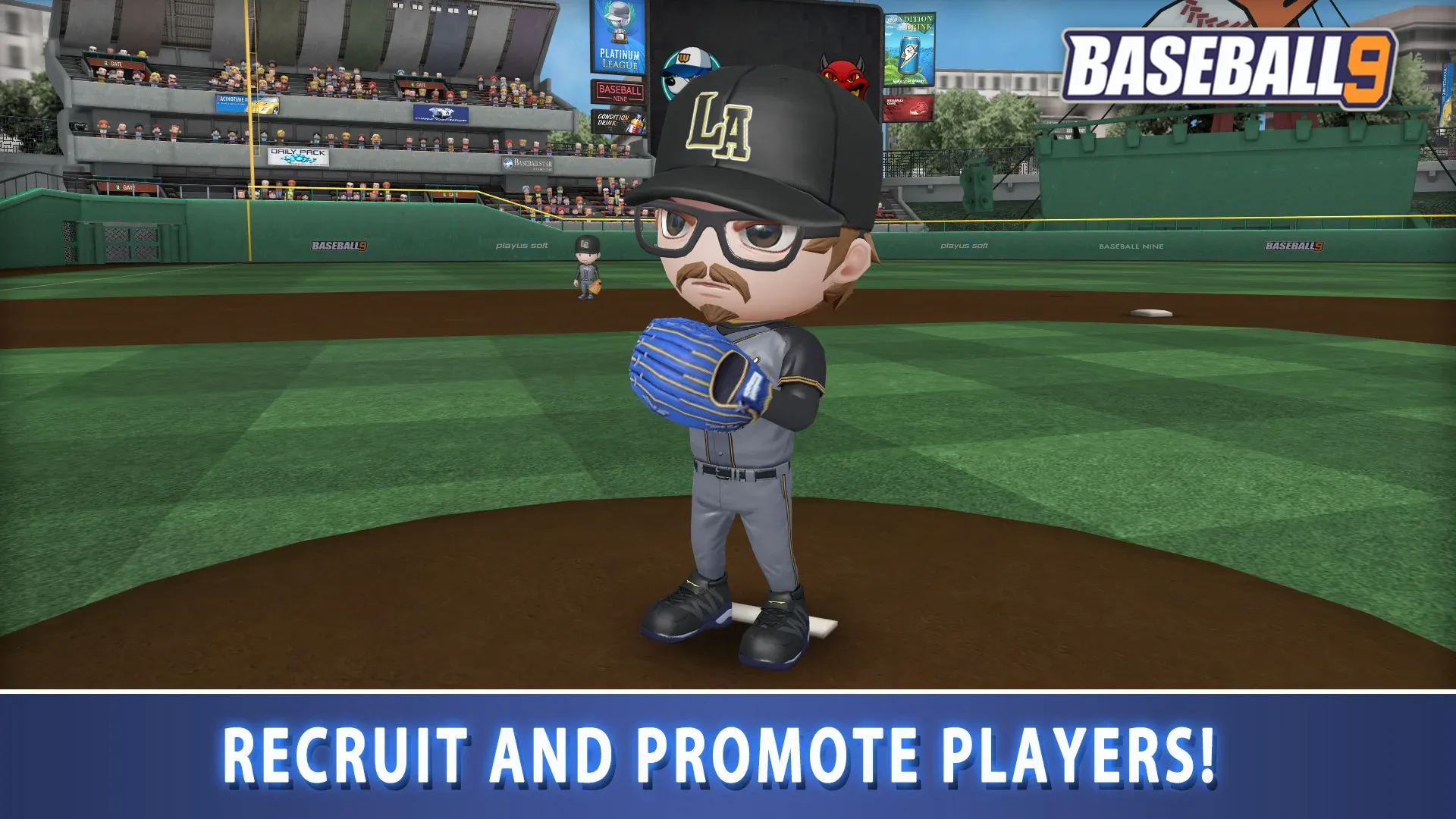 BASEBALL 9 v3.8.9 APK Мод (Много денег) Screenshot 5 BASEBALL 9 v3.8.9 APK Мод (Много денег) Screenshot 5