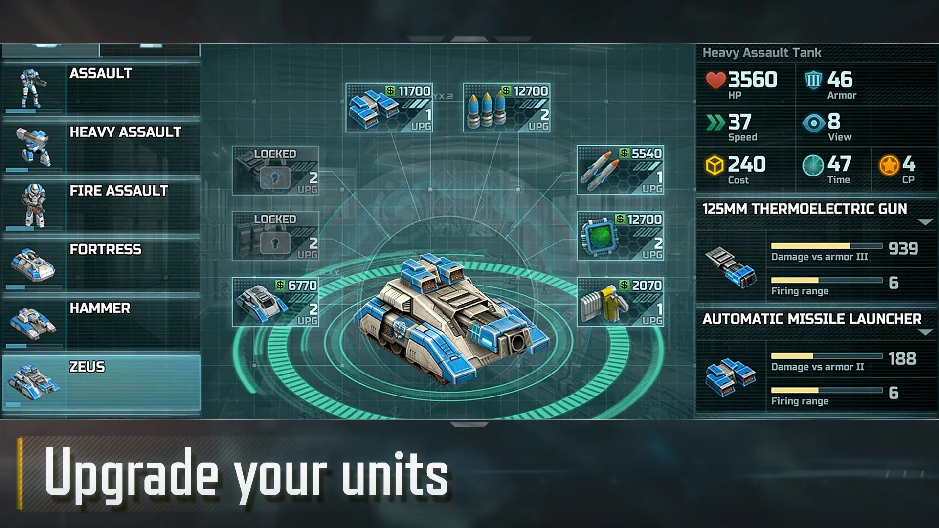 Art of War 3 v6.3.30 APK Мод (Меню, Победа в битве) Screenshot 3