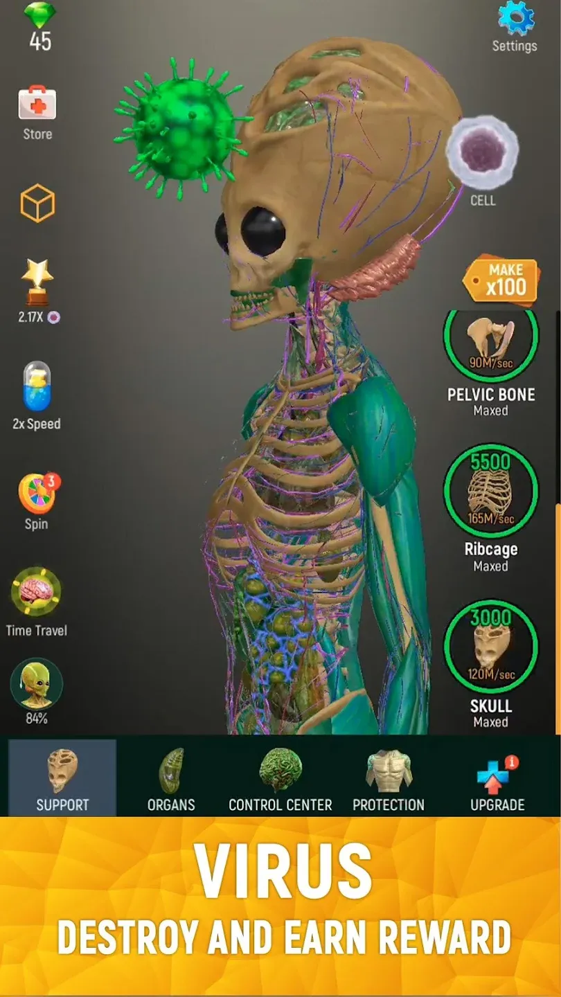 Idle Human v1.23.2 APK Мод (Много денег) Screenshot 5