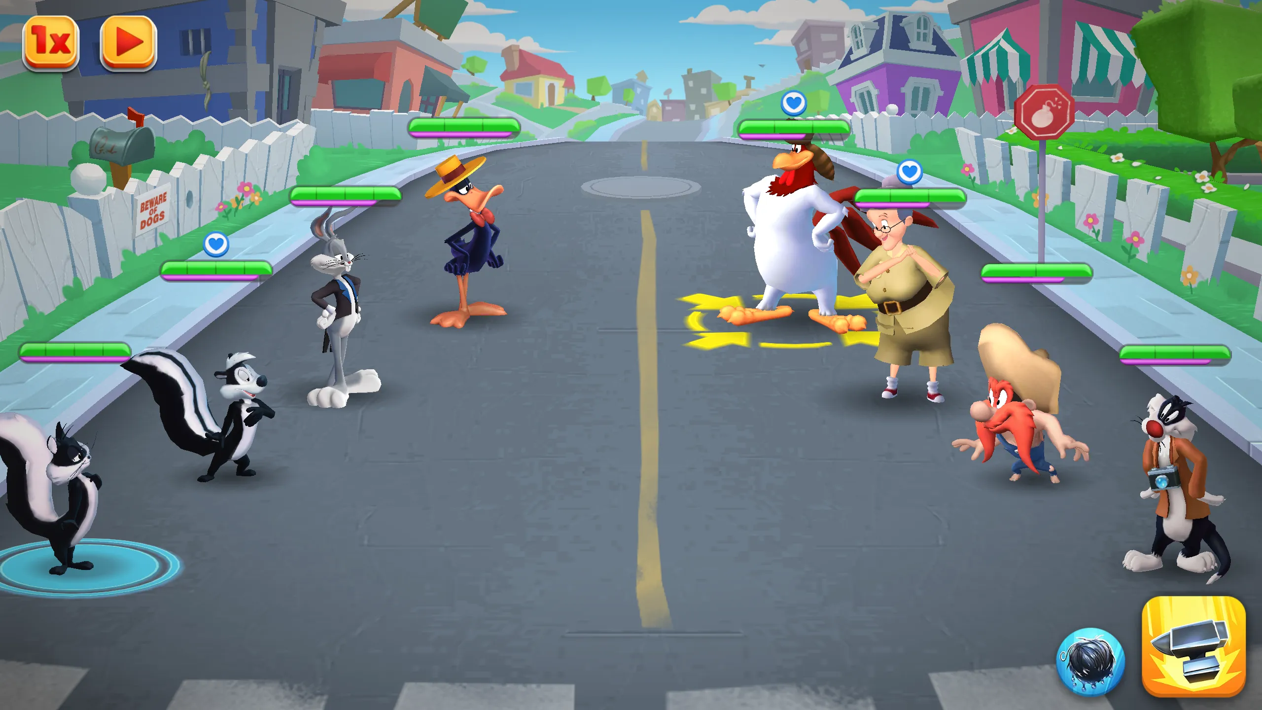 Looney Tunes™ БЕЗУМНЫЙ МИР v63.0.1 APK Мод (Меню, Скиллы без кулдауна) Screenshot 4