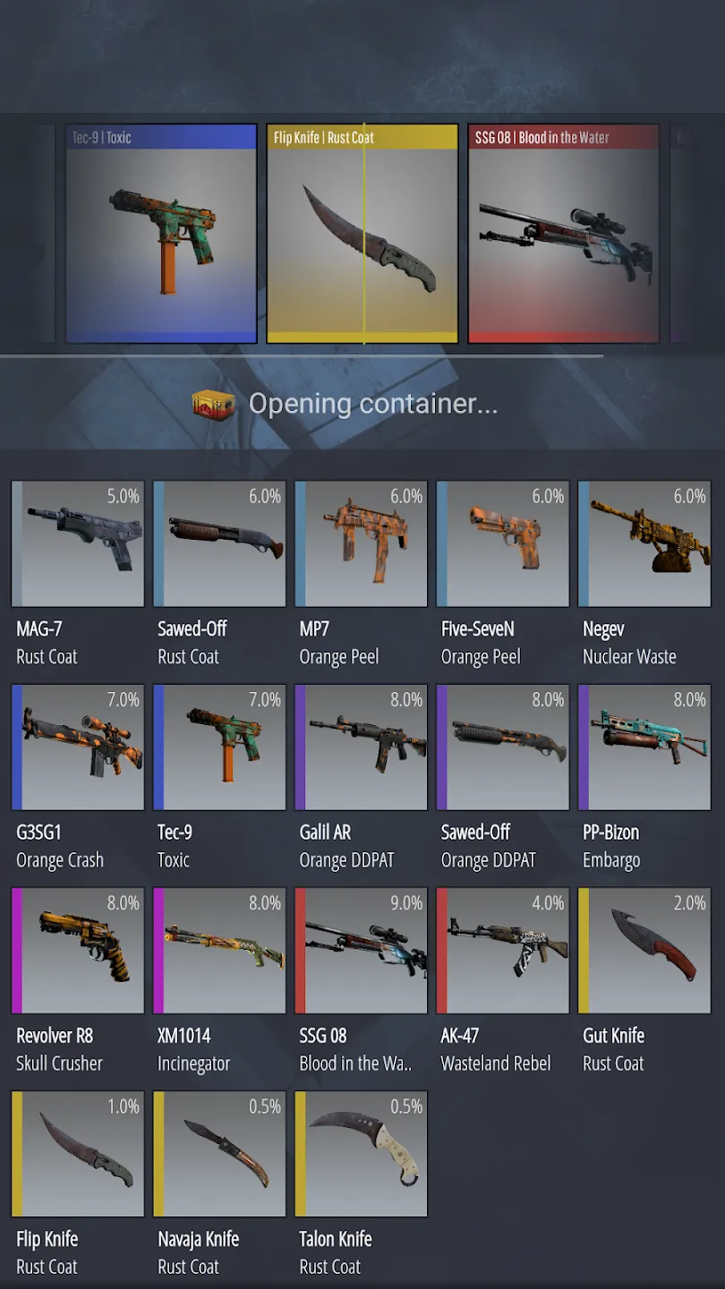 Case Simulator Ultimate CS 2 v11.6 APK Мод (Бесплатные покупки) Screenshot 1