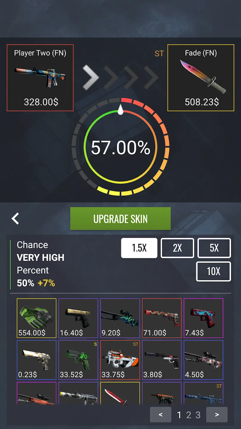 Case Simulator Ultimate CS 2 v11.6 APK Мод (Бесплатные покупки) Screenshot 3