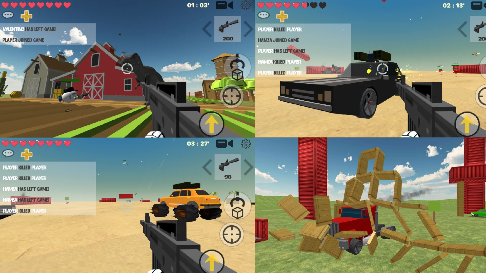 Memes Wars multiplayer sandbox v4.9.992 APK Мод (Много денег) Screenshot 3