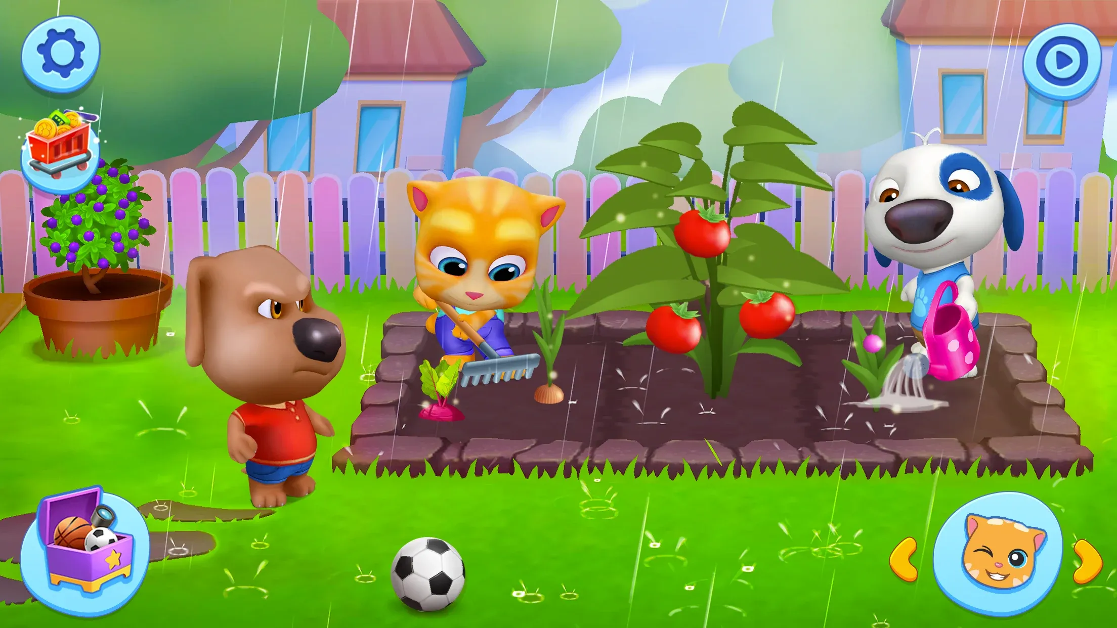 Мой Говорящий Том: Друзья v26.2.10.21240 APK Мод (Много денег) Screenshot 2
