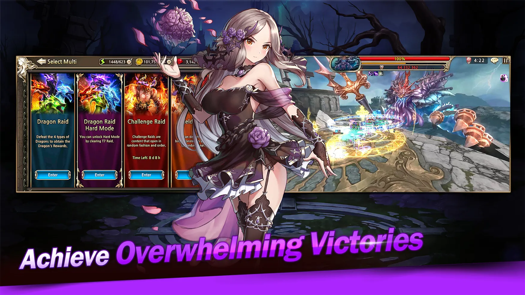 KINGs RAID [мод: меню] Screenshot 5