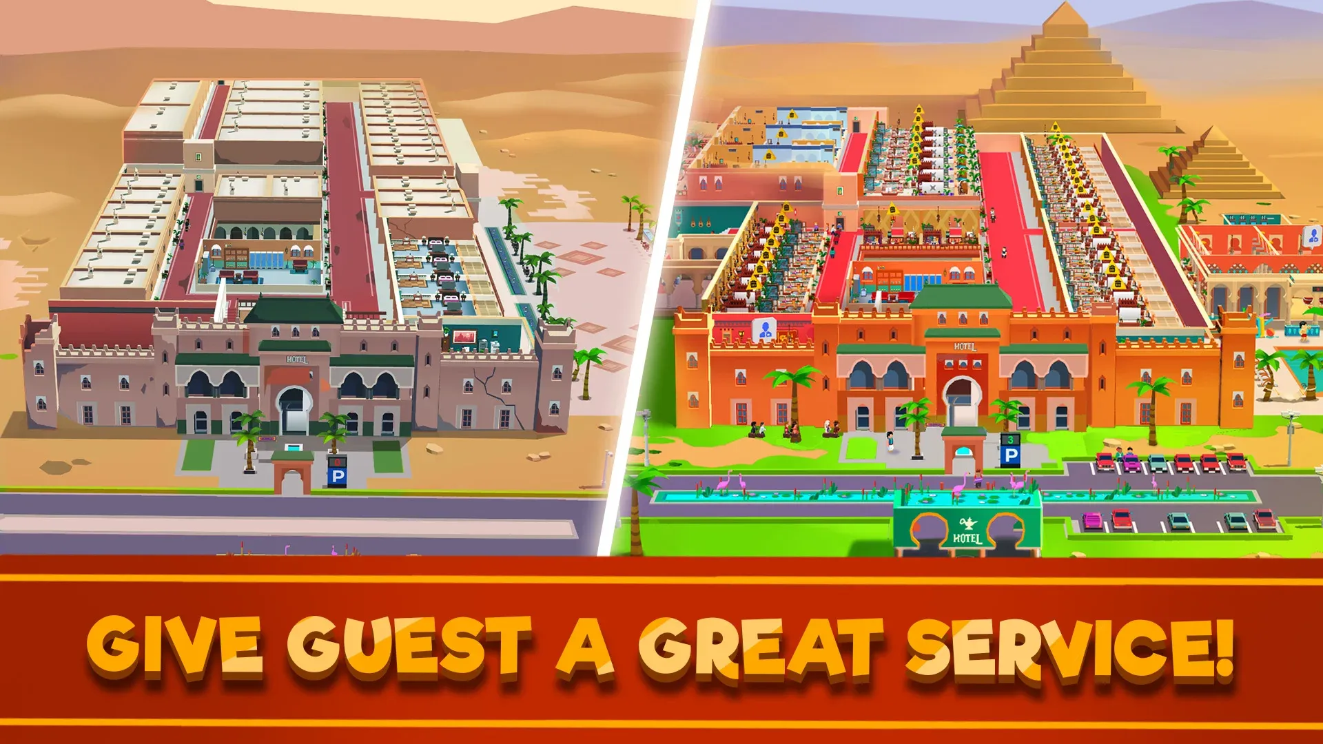 Hotel Empire Tycoon v4.4.0 APK Мод (Много денег) Screenshot 4