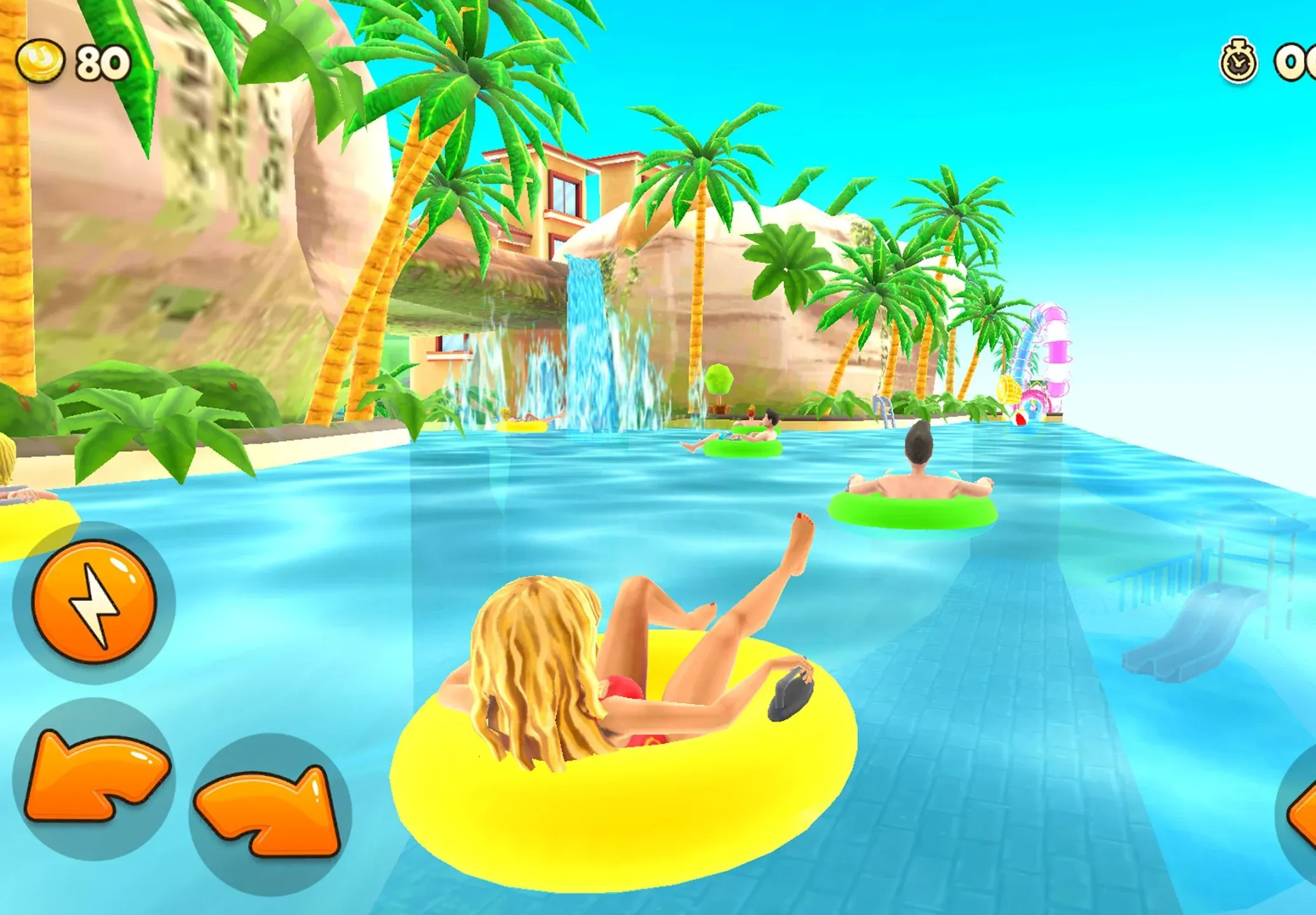 Uphill Rush Water Park Racing v4.3.1040 APK Мод (Много денег) Screenshot 1