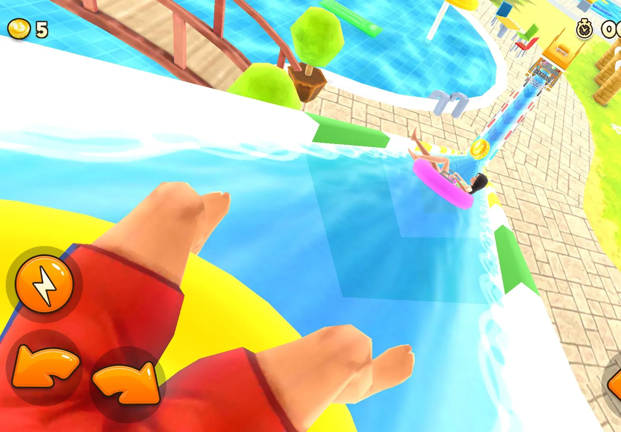 Uphill Rush Water Park Racing v4.3.1040 APK Мод (Много денег) Screenshot 2