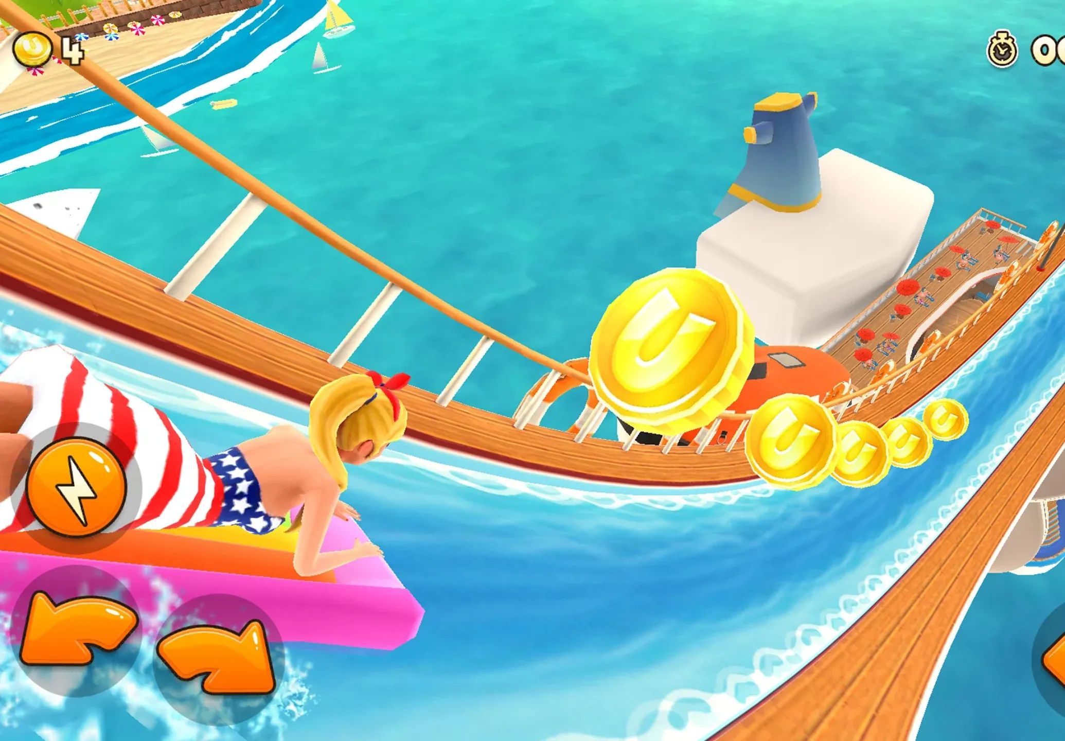 Uphill Rush Water Park Racing v4.3.1040 APK Мод (Много денег) Screenshot 4