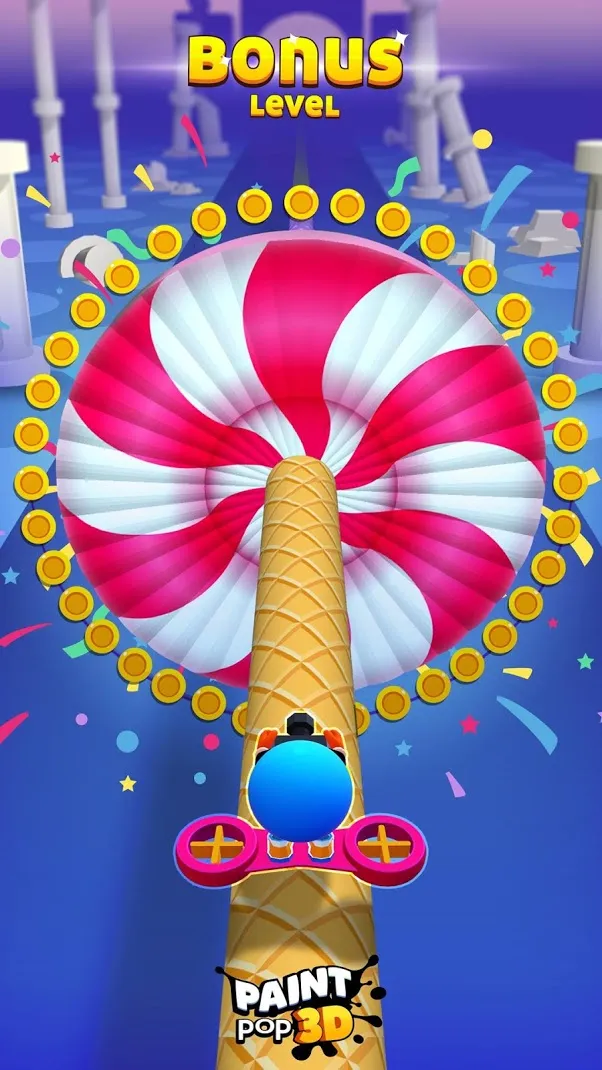 Paint Pop 3D [мод: много денег] Screenshot 4