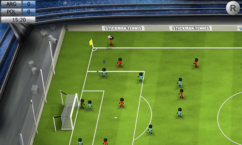 Stickman Soccer 2014 [мод: всё открыто] Screenshot 1
